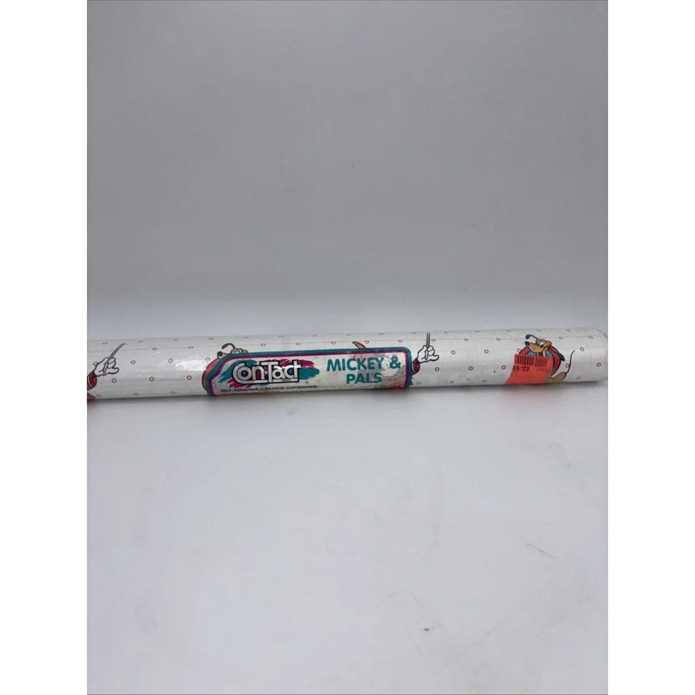 Vintage Mickey & Pals Con-Tact Self-Adhesive Covering 18